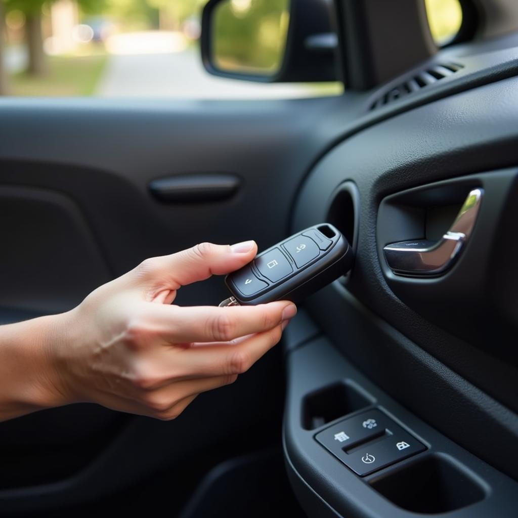 Testing 2020 Chevy Equinox Key Fob After Battery Replacement