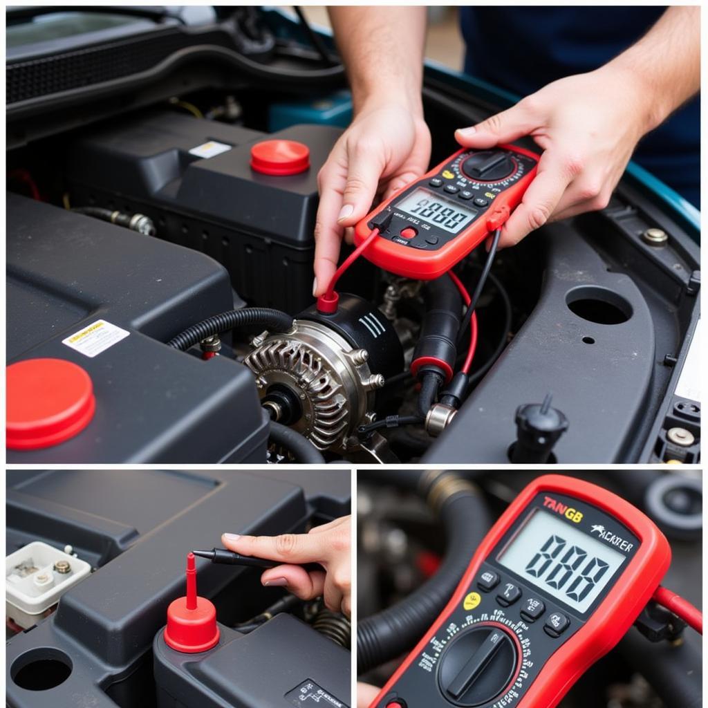 Testing Car Battery and Alternator with a Multimeter