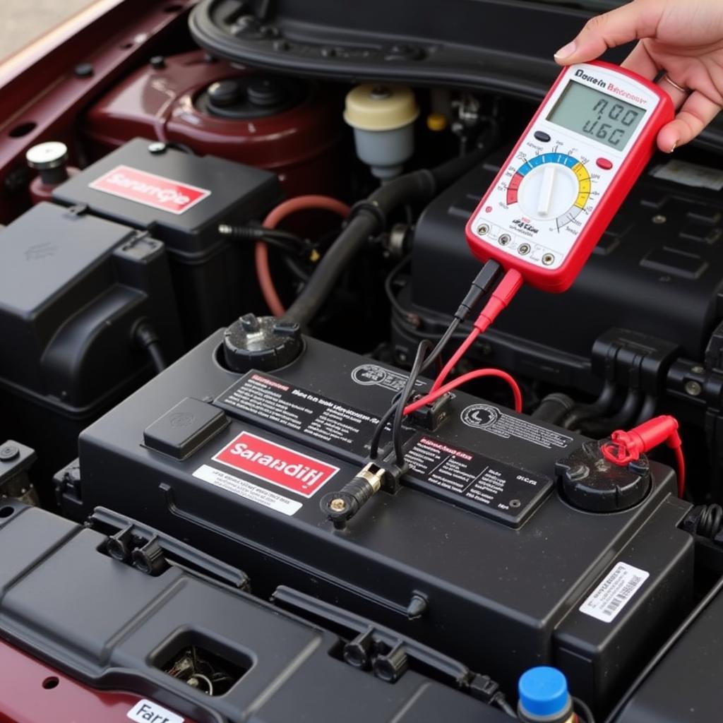 Testing Car Battery Parasitic Draw with Multimeter