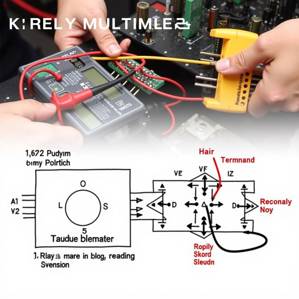 Testing the K1 Relay with a Multimeter