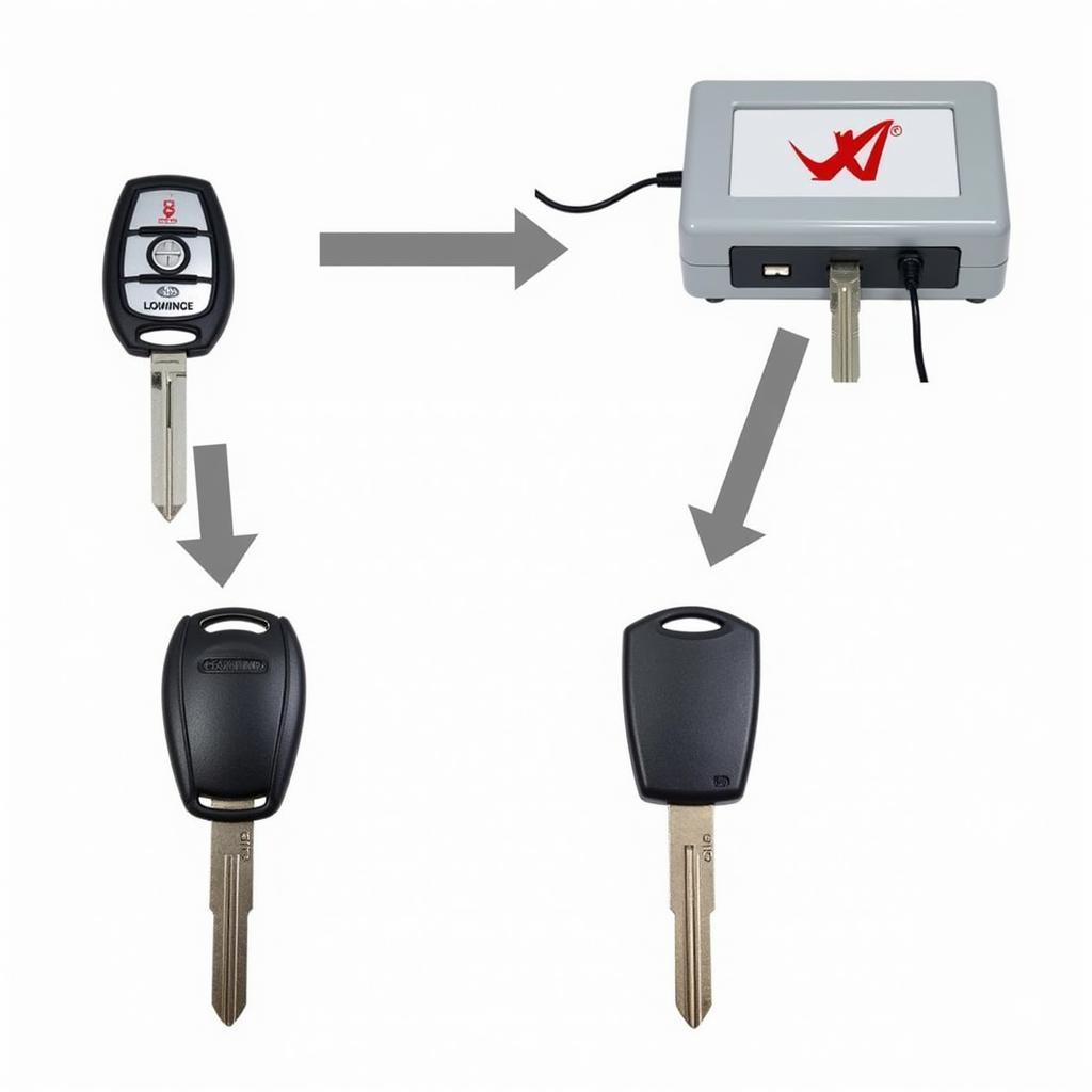 Town and Country Key Fob Cloning Process