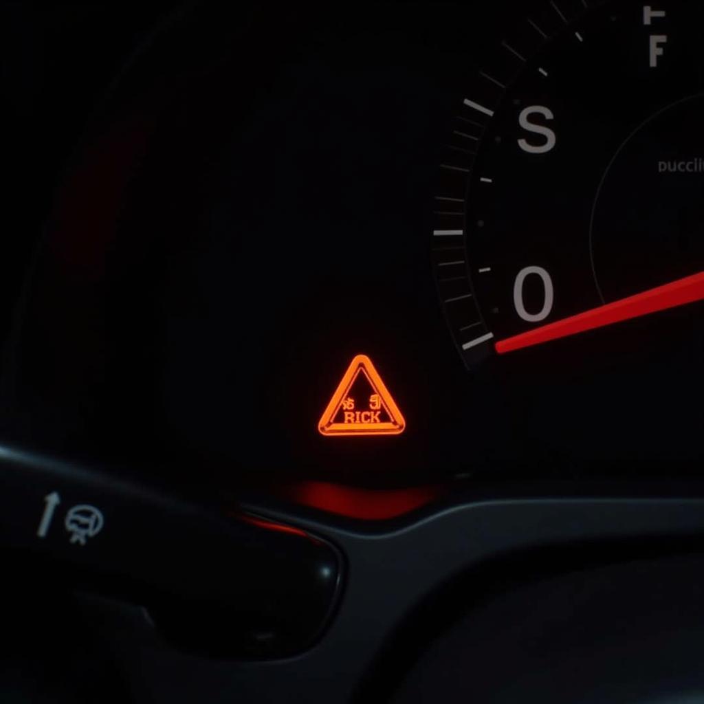 Toyota Camry Brake Warning Light on Dashboard