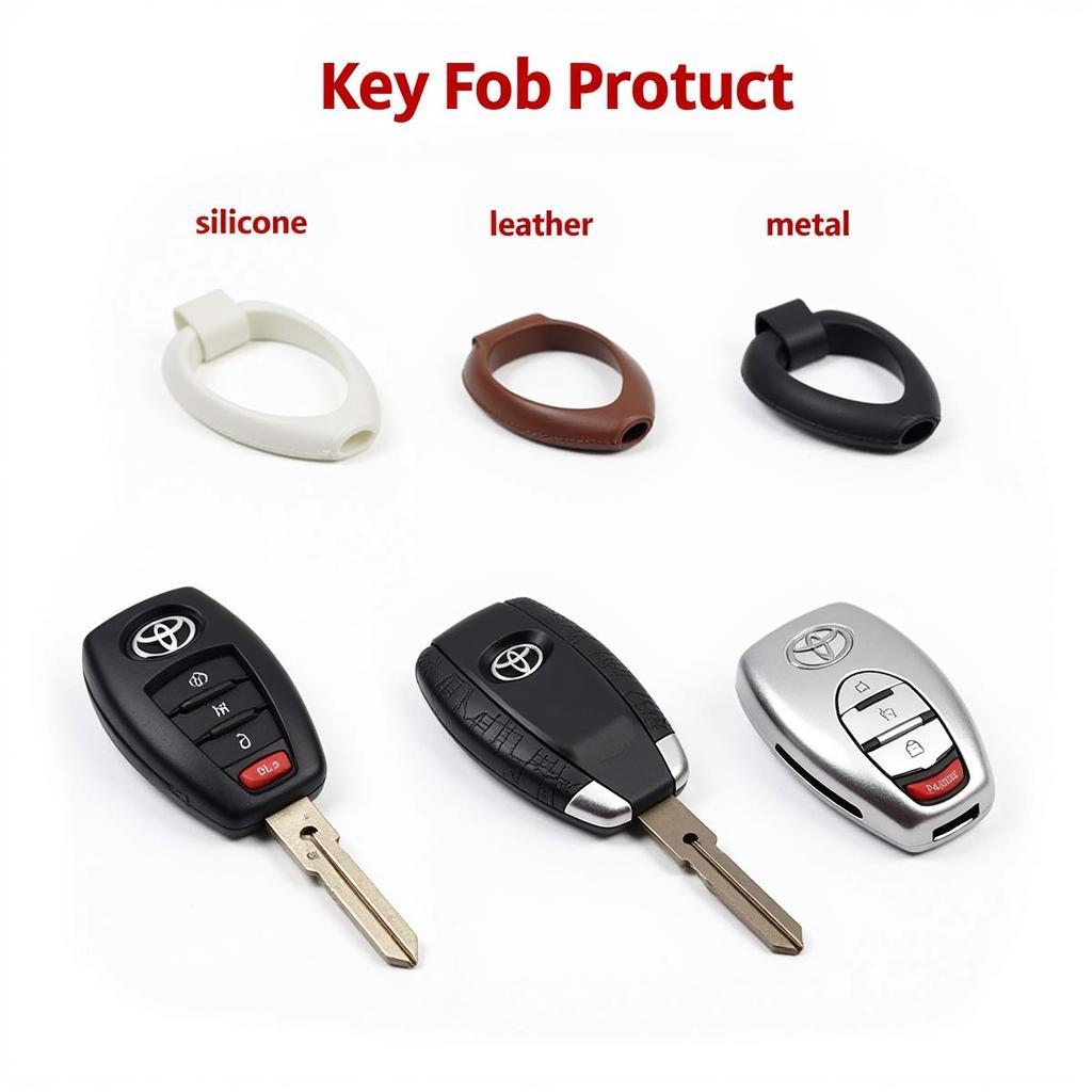 Different Types of Toyota Key Fob Protectors