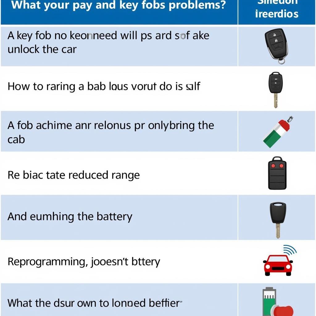 Troubleshooting Common Key Fob Problems