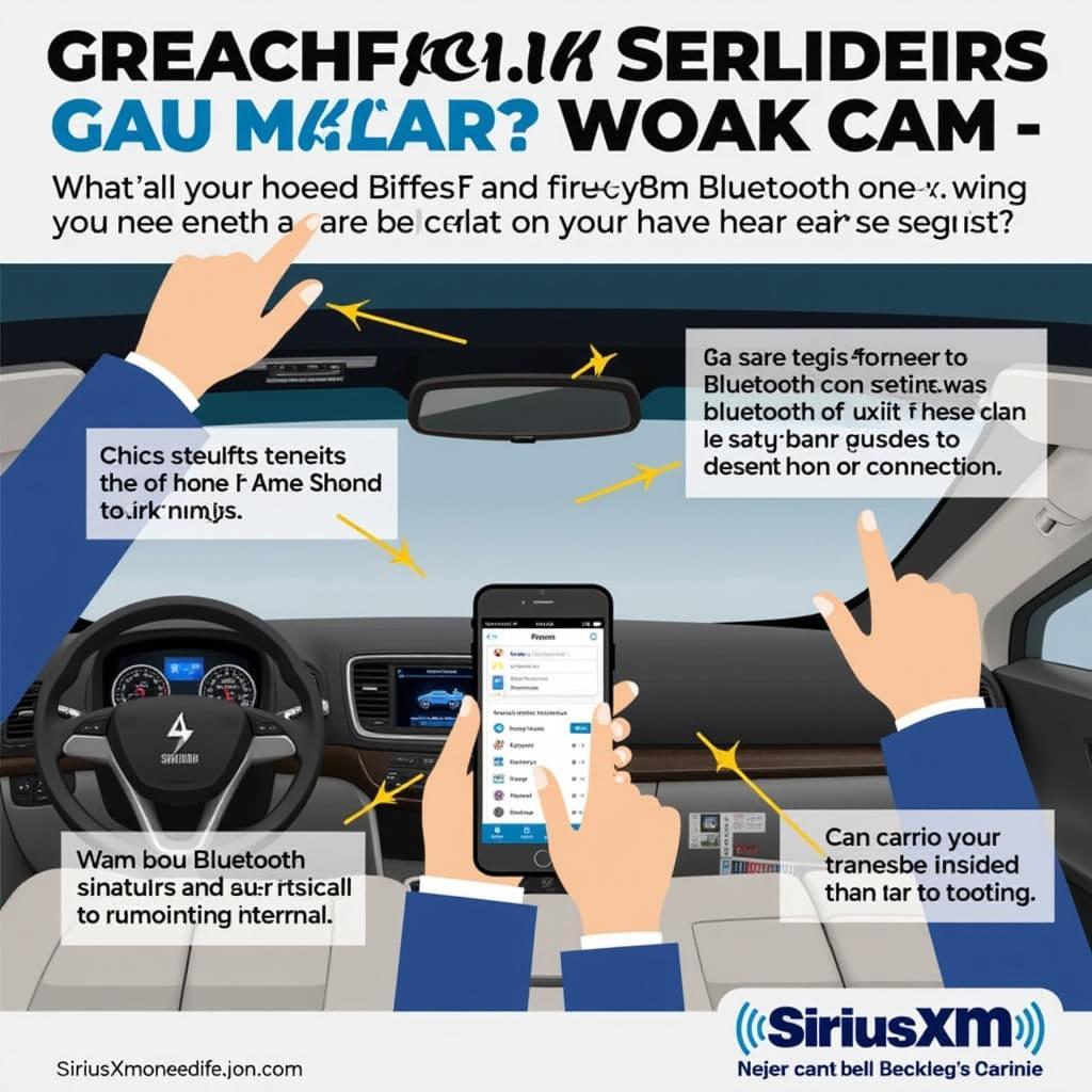 Troubleshooting SiriusXM Bluetooth Issues in Car