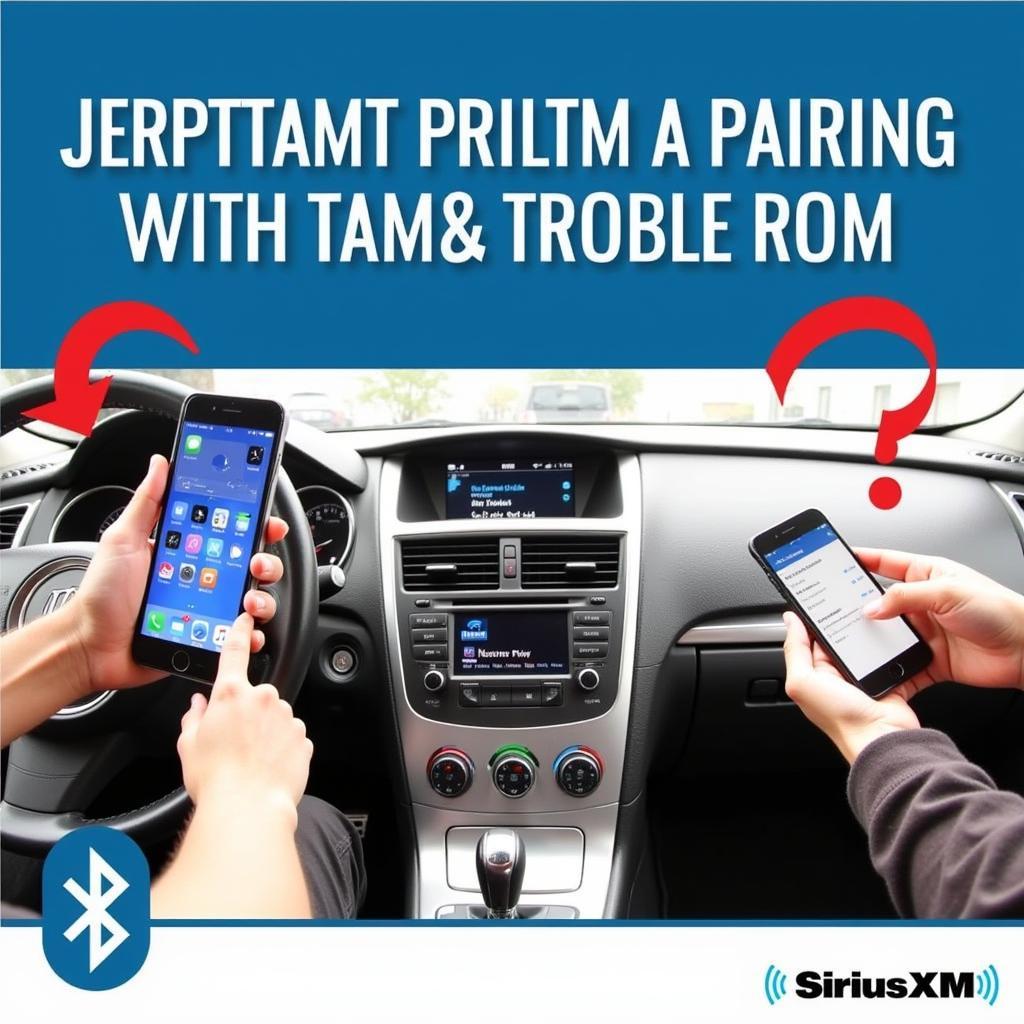 Troubleshooting SiriusXM Bluetooth Pairing