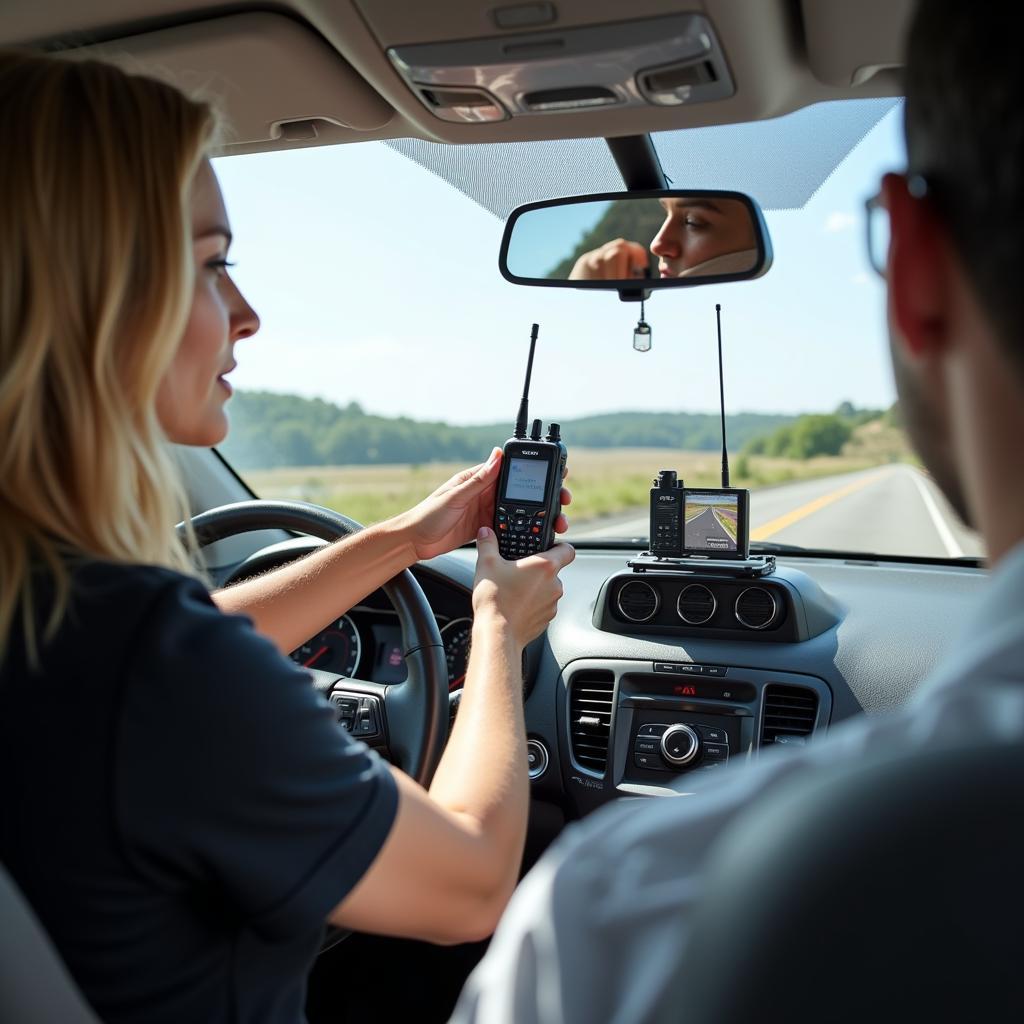 Testing the Two-Way Radio Installation