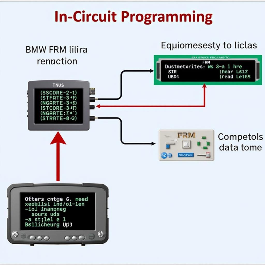 UPA Programmer Connected to BMW FRM