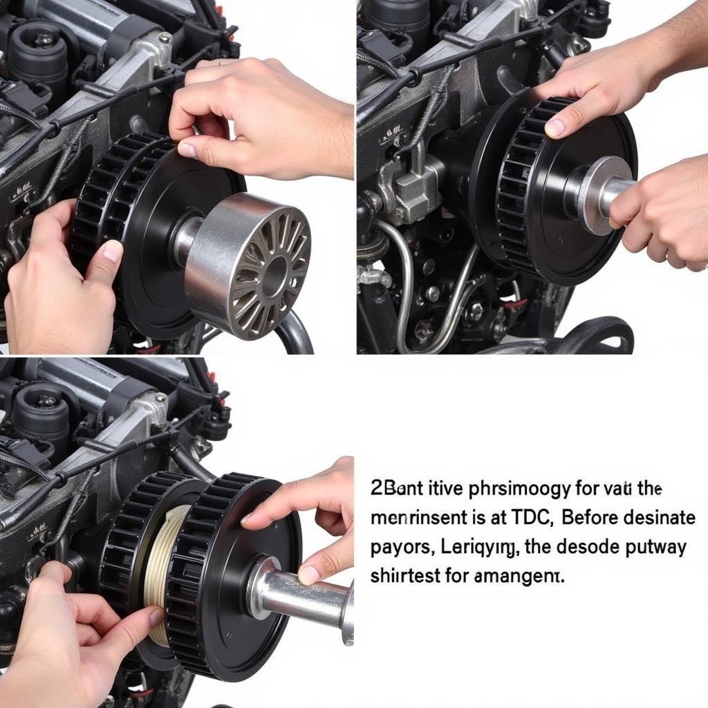 Using a Mercedes Crankshaft Locking Tool for Engine Timing