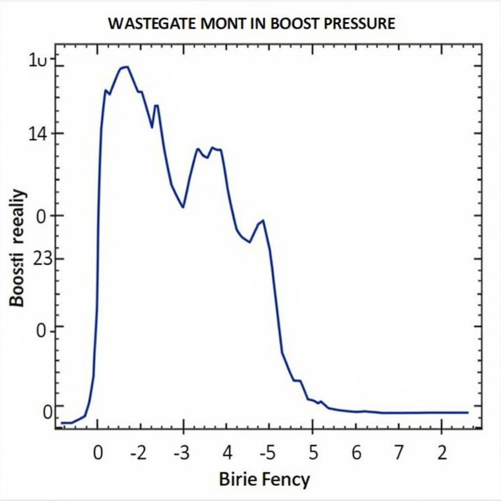 VCDS Graph of Fluctuating Boost Pressure