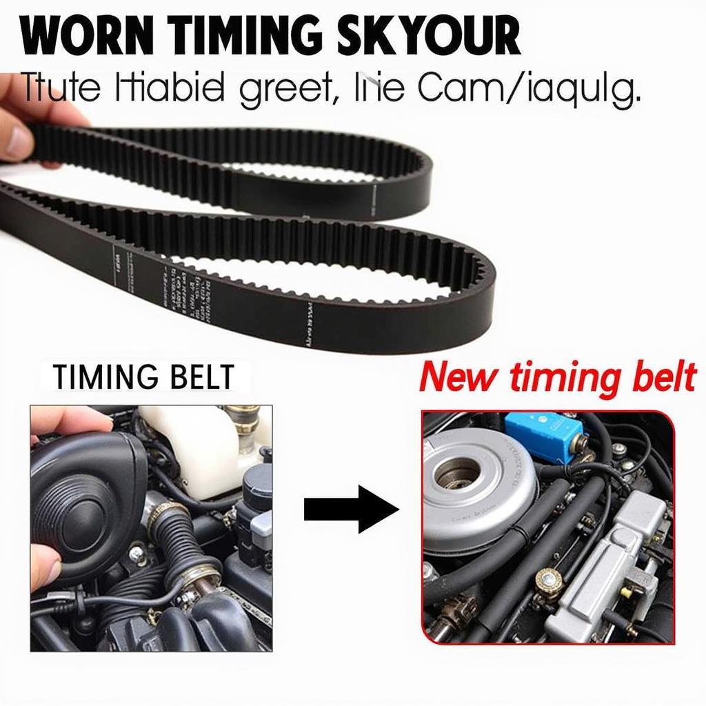 Causes of VCDS Cam Timing Issues: Worn Timing Belt