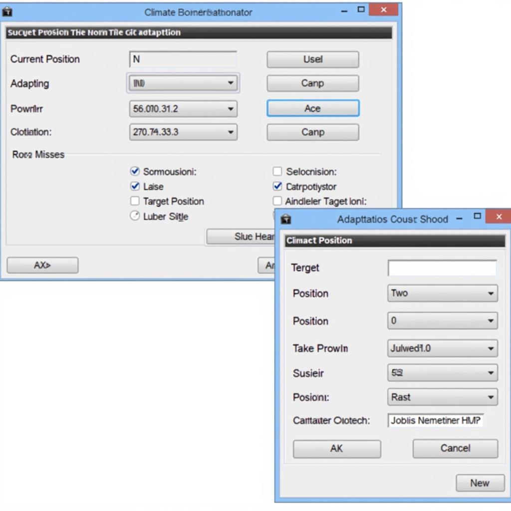 VCDS Climate Control Adaptation Screen