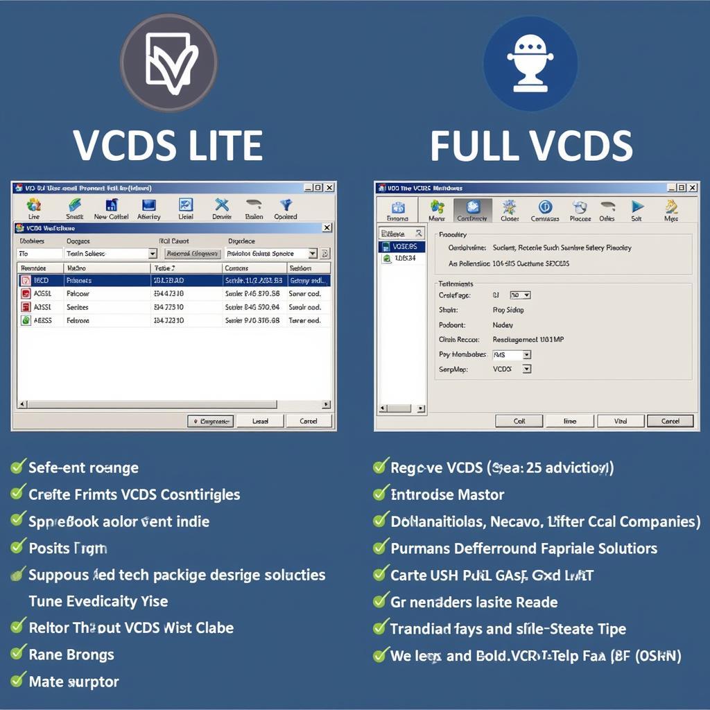 VCDS Different Interfaces Comparison