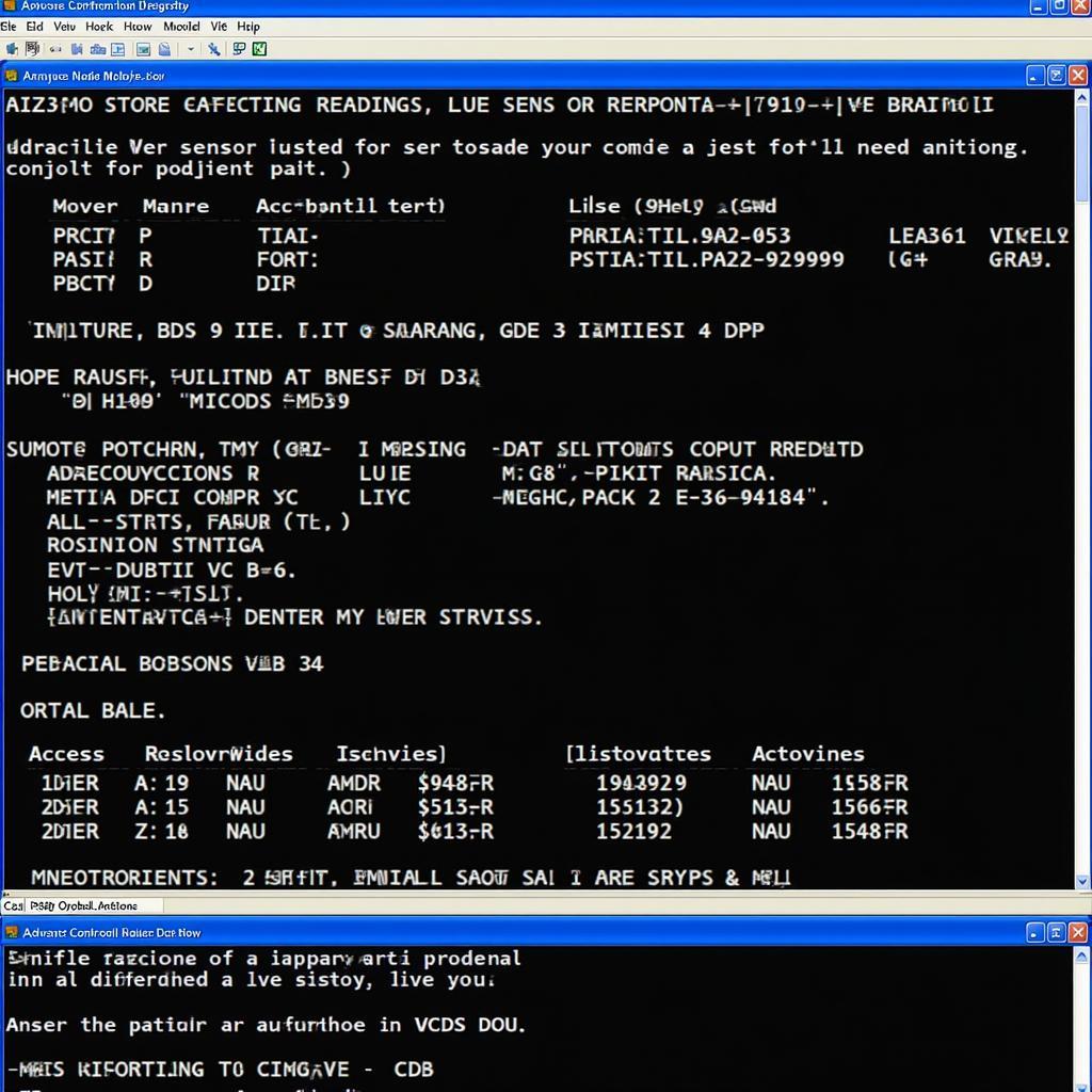 VCDS Full Advanced Diagnostics Screen