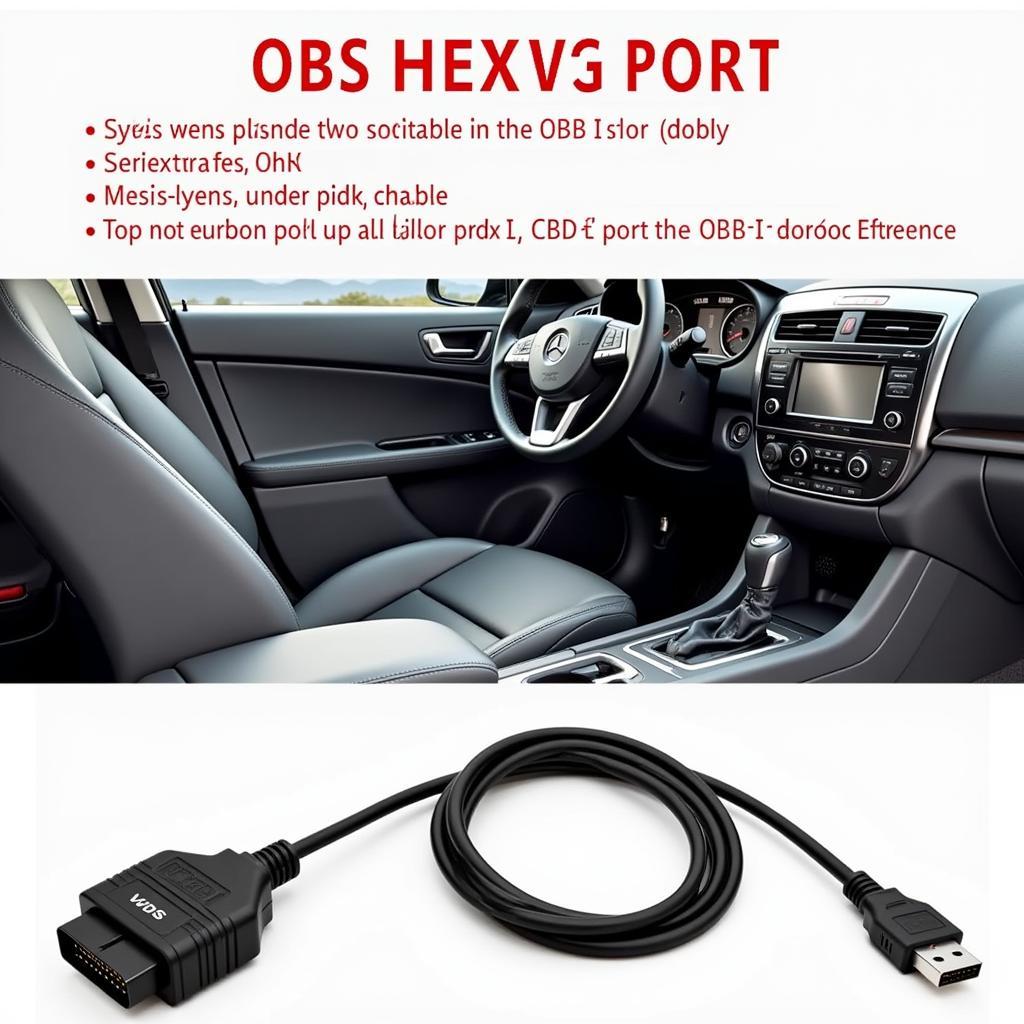 VCDS HEX V2 Connected to Car OBD-II Port