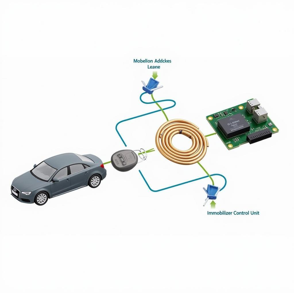 VCDS Immobilizer System Components Diagram