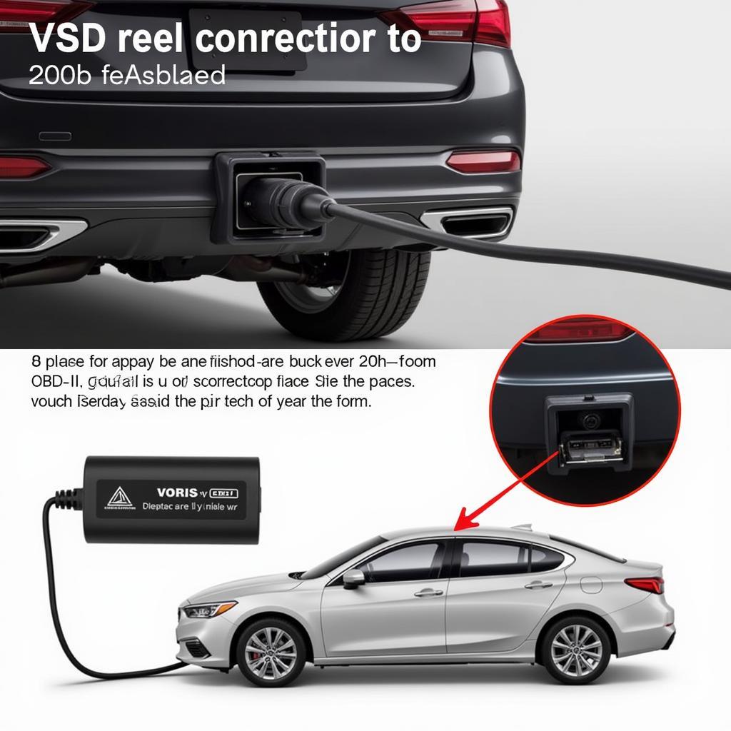 VCDS Interface Connected to Car's OBD Port