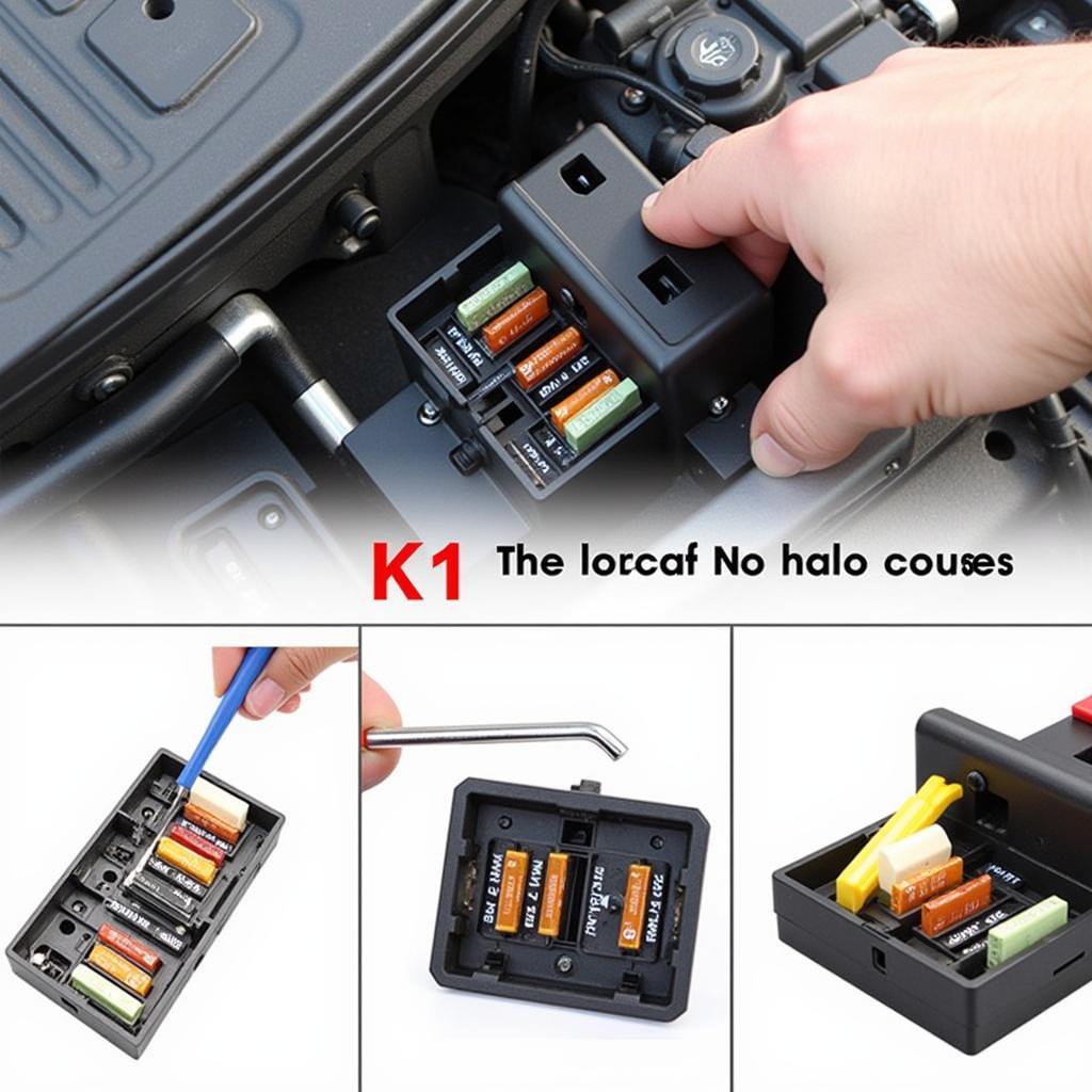 VCDS K1 Relay Location in Vehicle