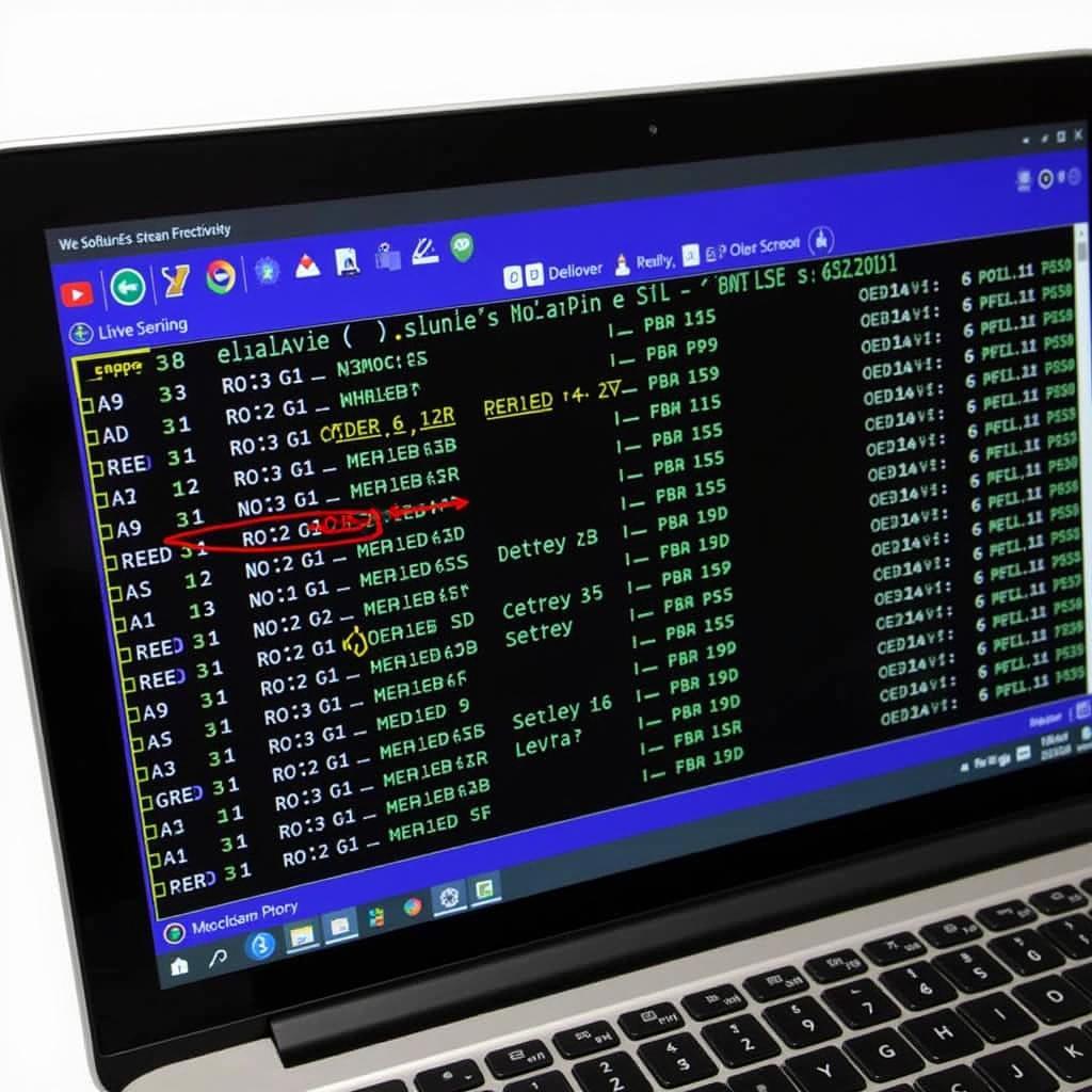 VCDS Scan Showing EGR Data for 01400 Error