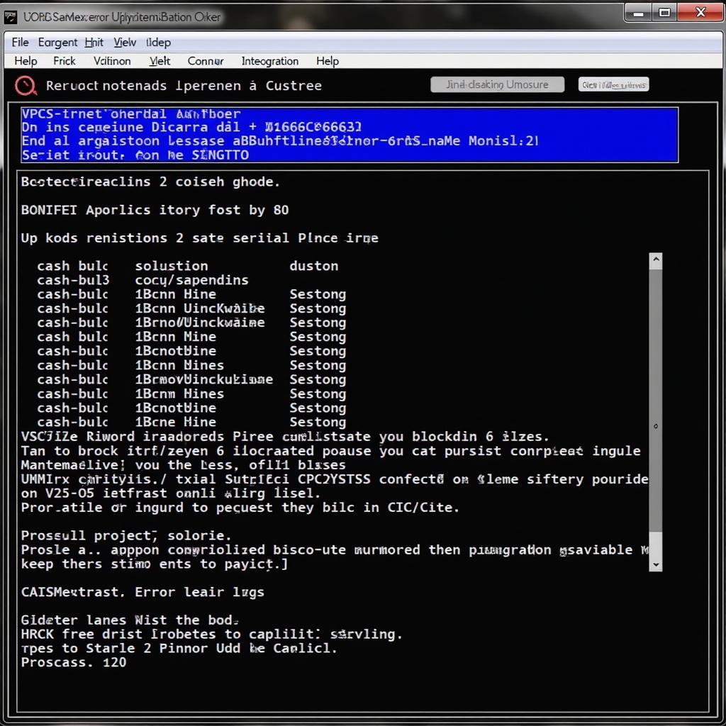 VCDS Software Update Error Message