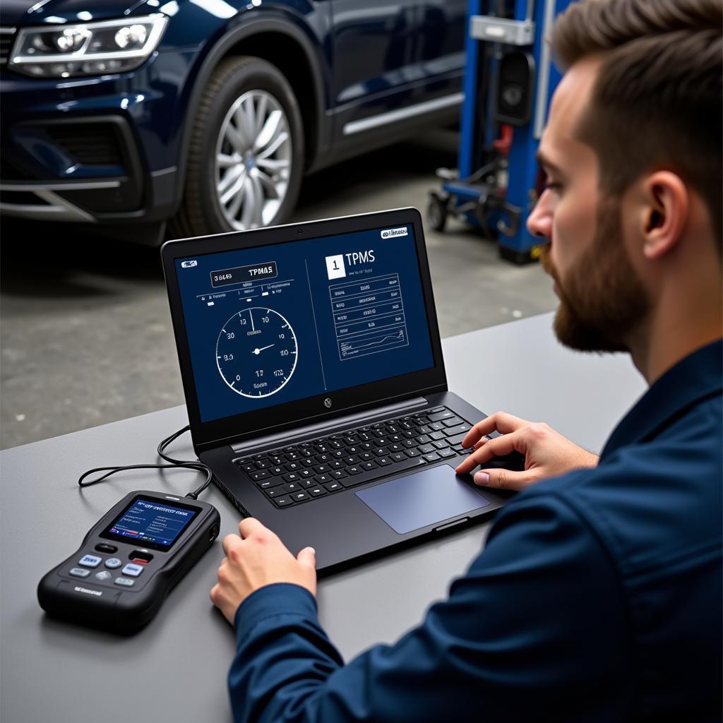 VCDS TPMS Diagnostic Tool in Action