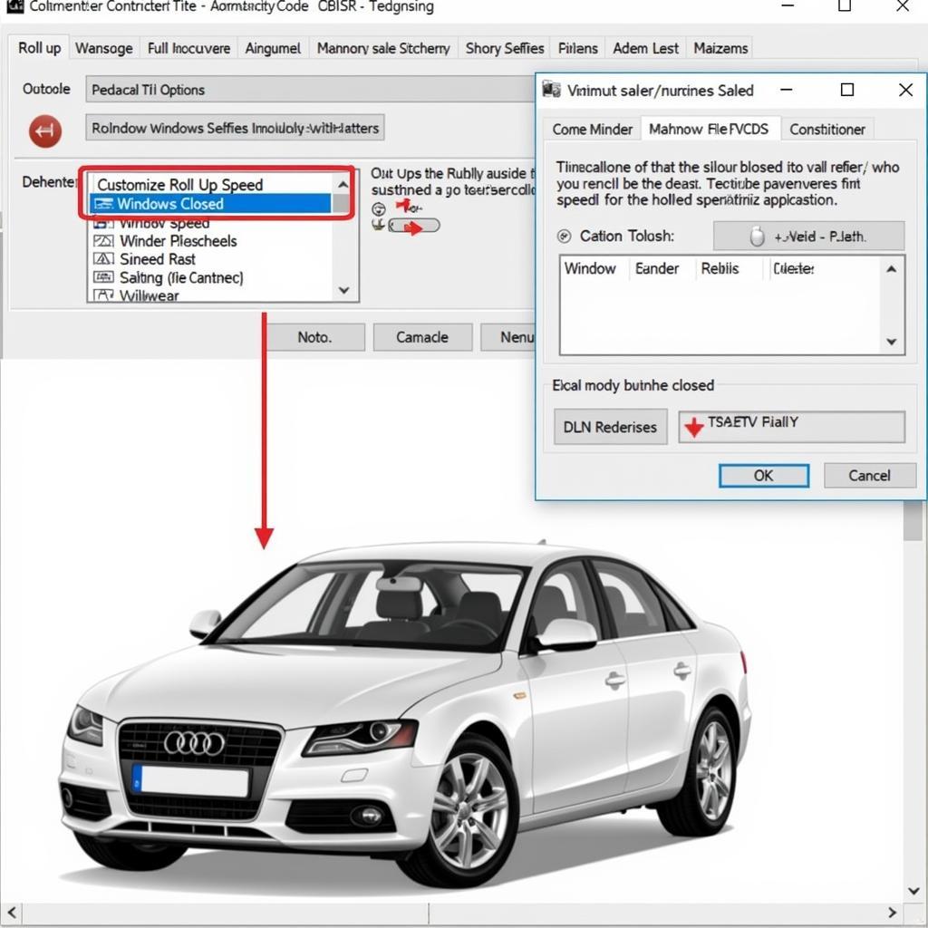 Customizing VCDS Window Roll Up Settings