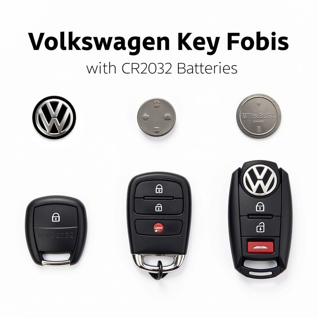 Volkswagen Key Fob Battery Types