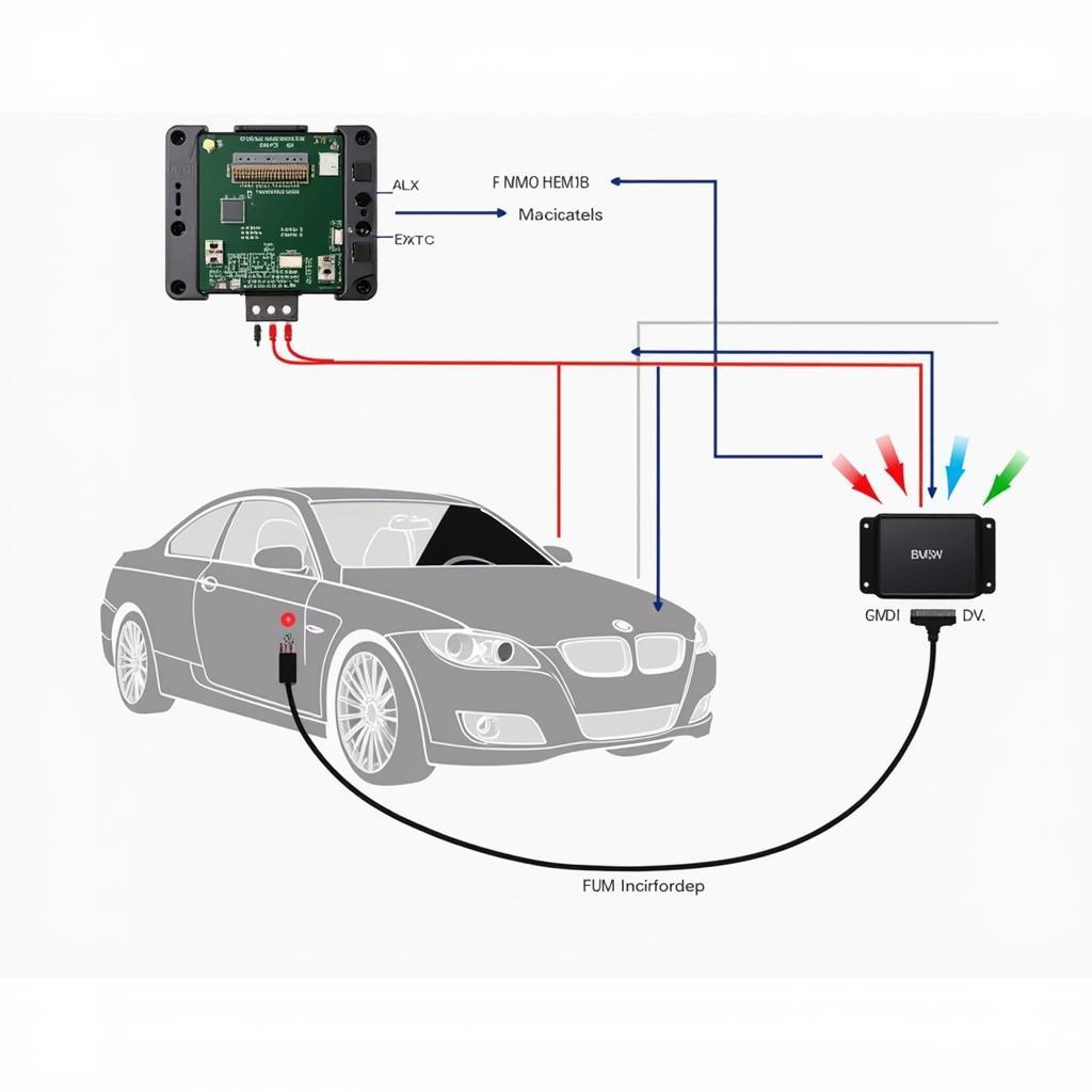 VVDI Prog Connected to BMW FRM