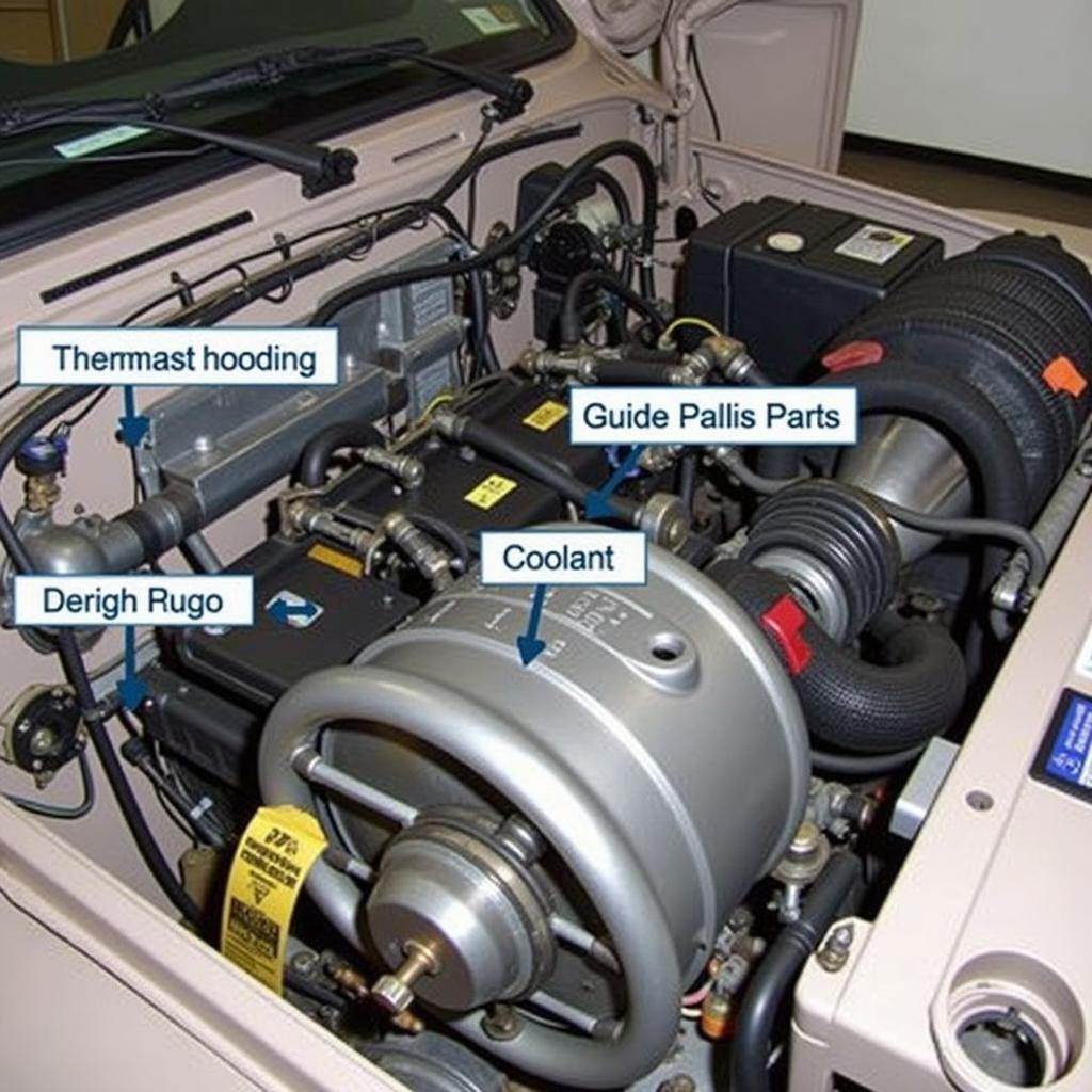 VW Thermostat Location Diagram