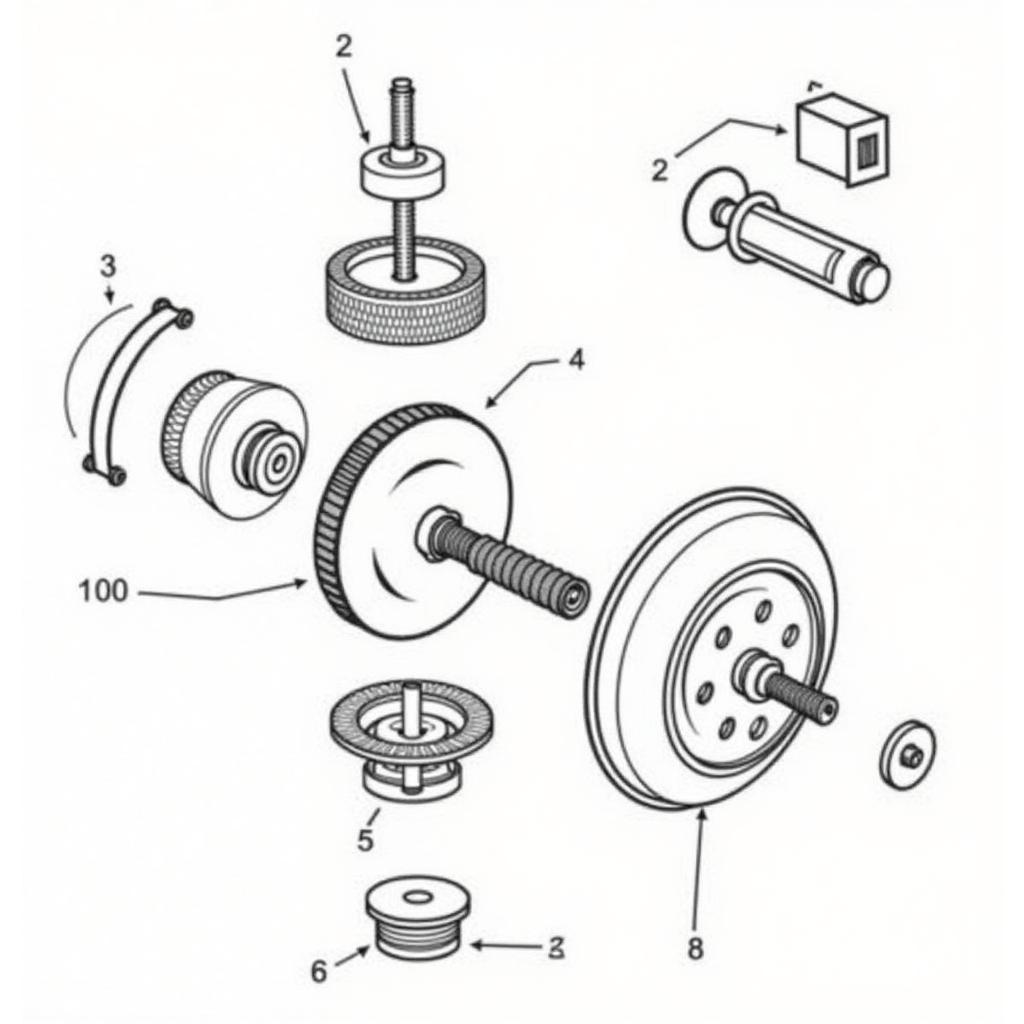 Warn 8274 Brake Assembly Diagram