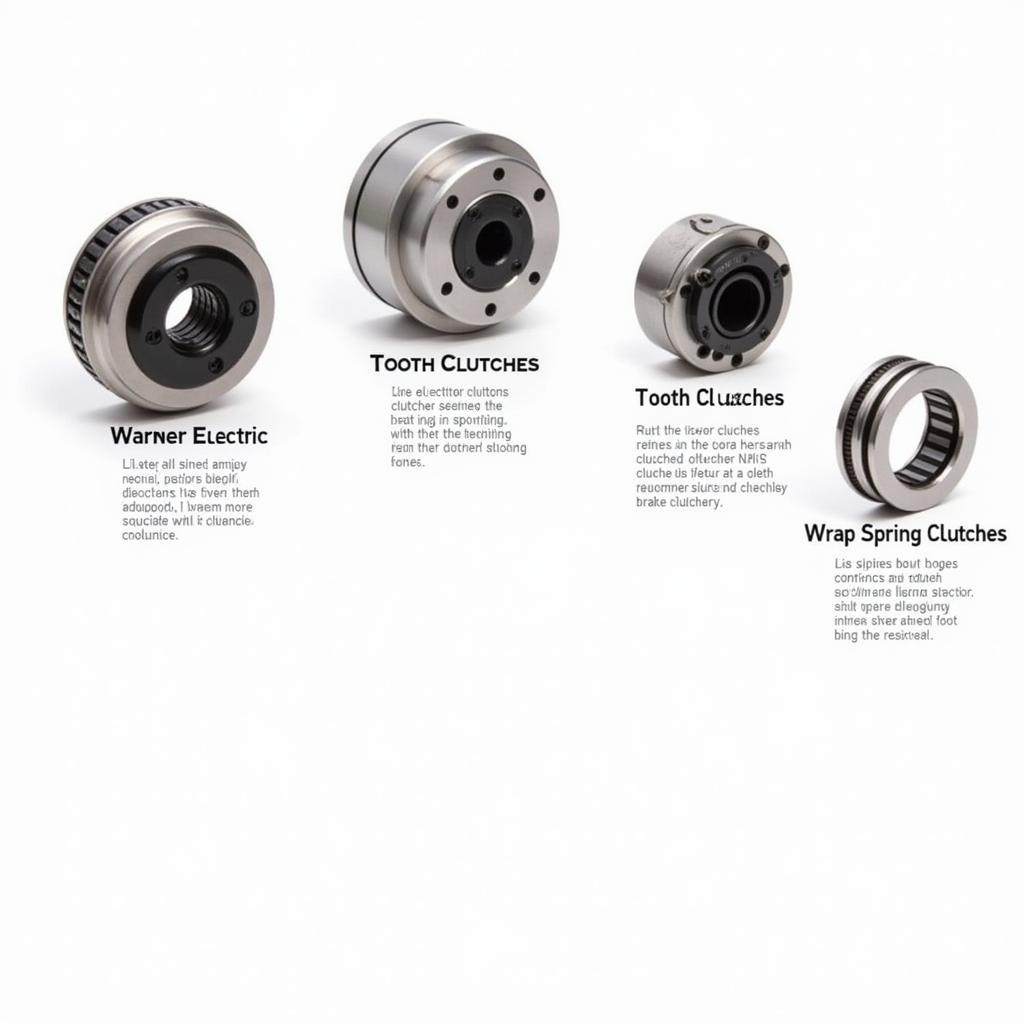 Types of Warner Electric Brake Clutches