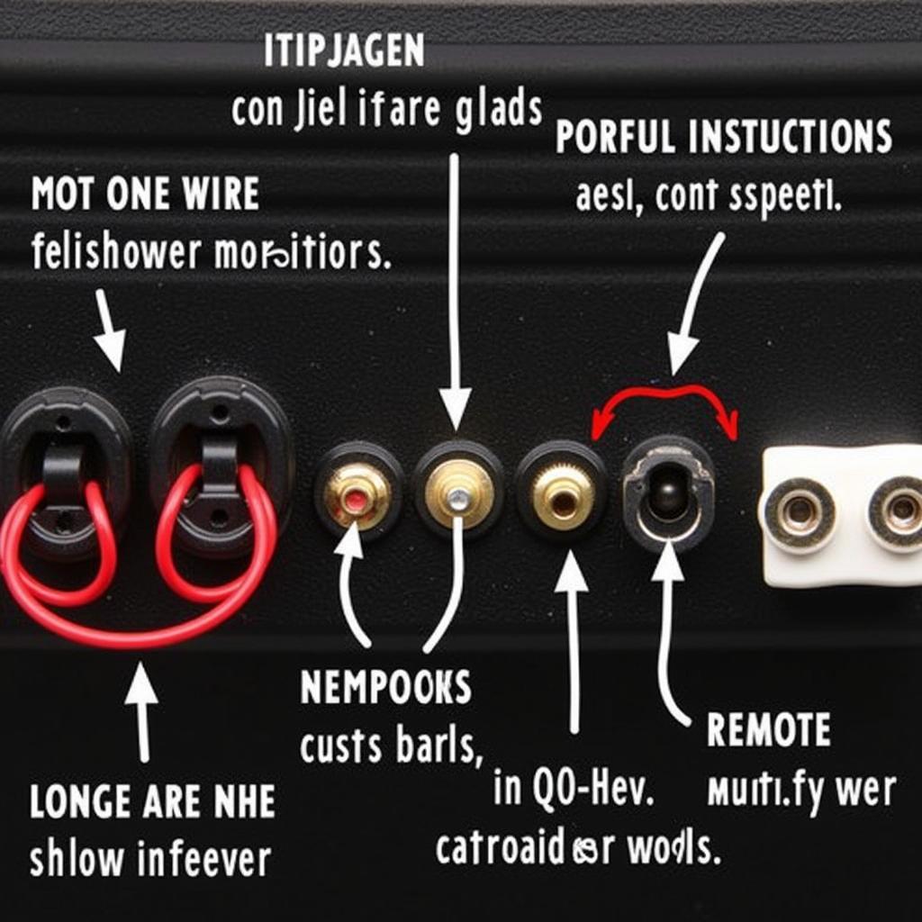 Power Connections for Car Amplifier