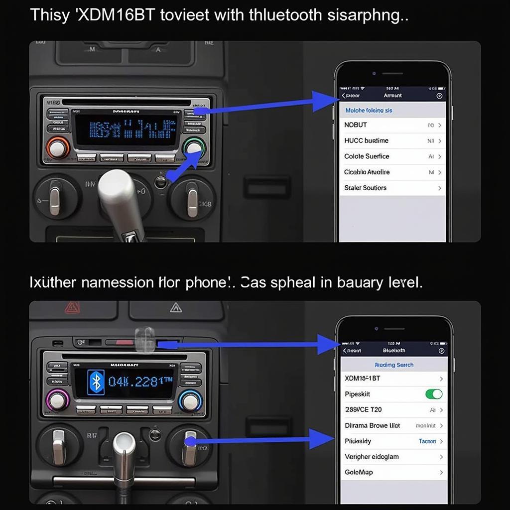 Pairing XDM16BT with Smartphone