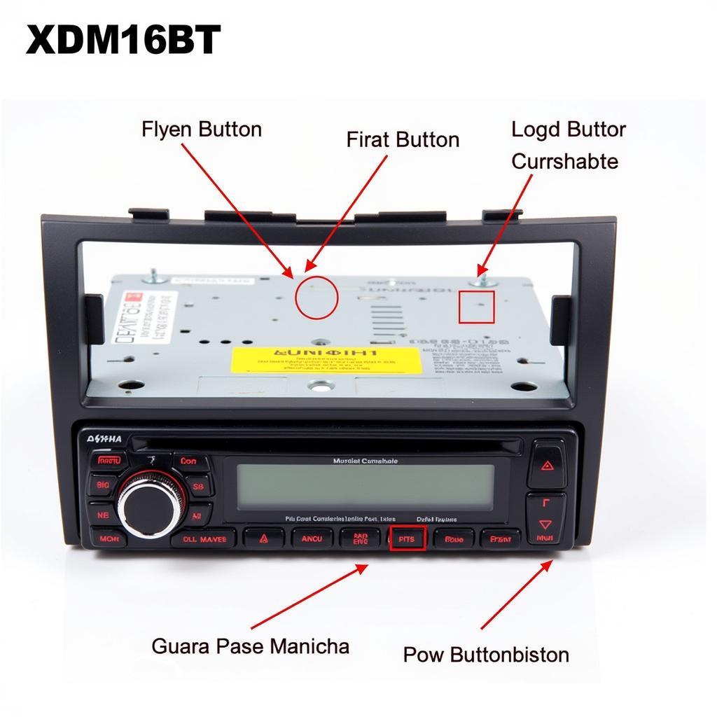 Performing a Factory Reset on XDM16BT