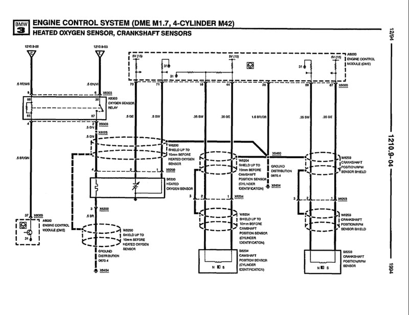 1994 BMW 325i Convertible Electrical Troubleshooting Manual PDF