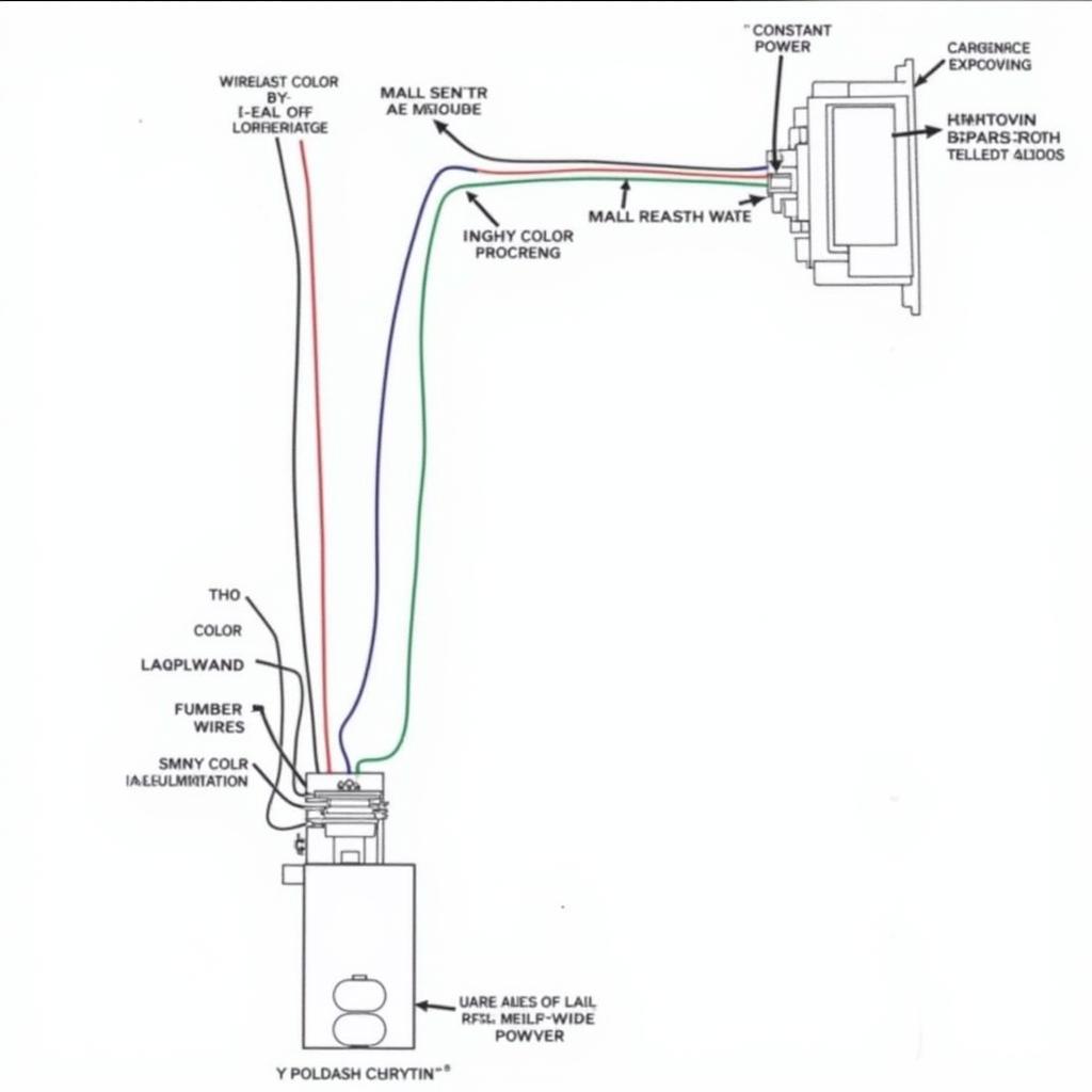 1995 Lincoln Town Car Radio Wiring Diagram Color Codes