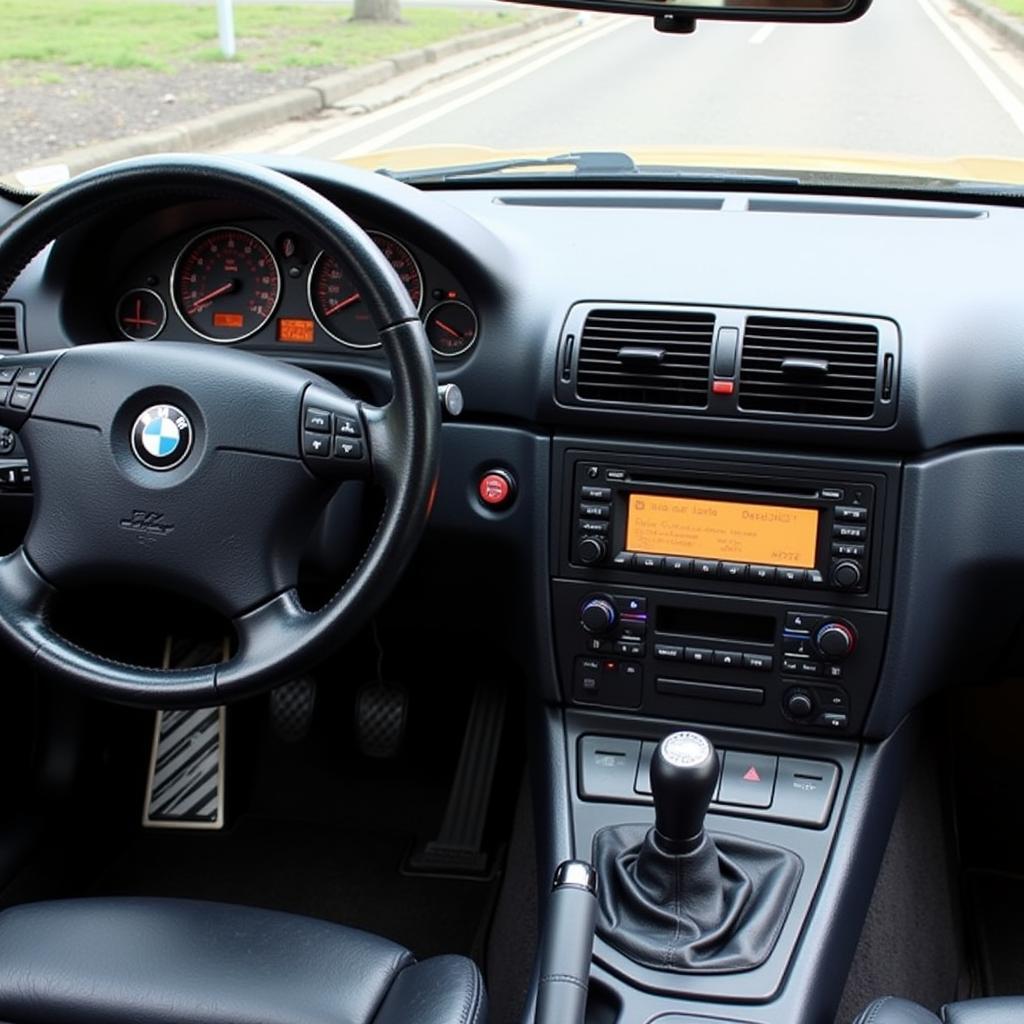 2002 BMW M3 Factory Stereo System