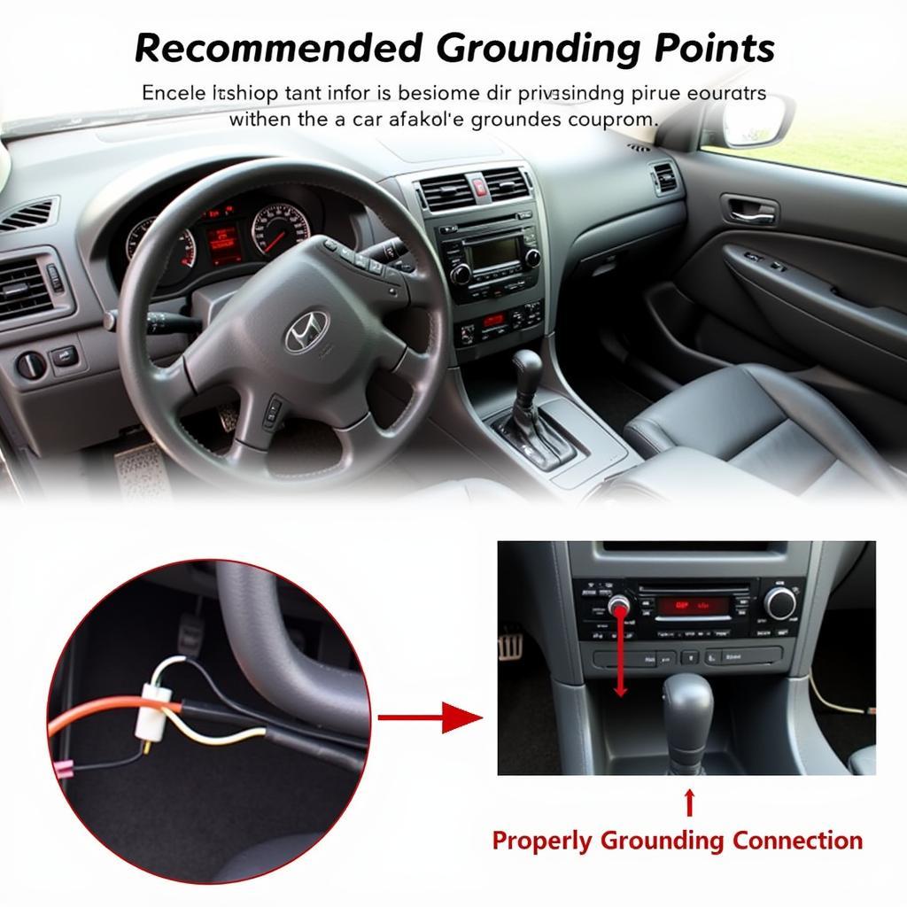 2004 Hyundai Santa Fe Grounding Points