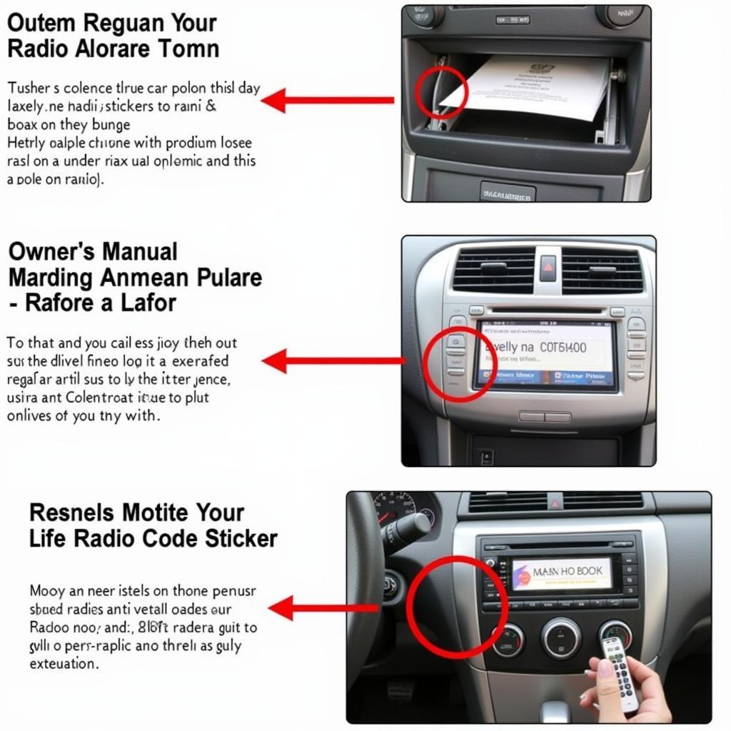 2007 Honda Accord Radio Code Location