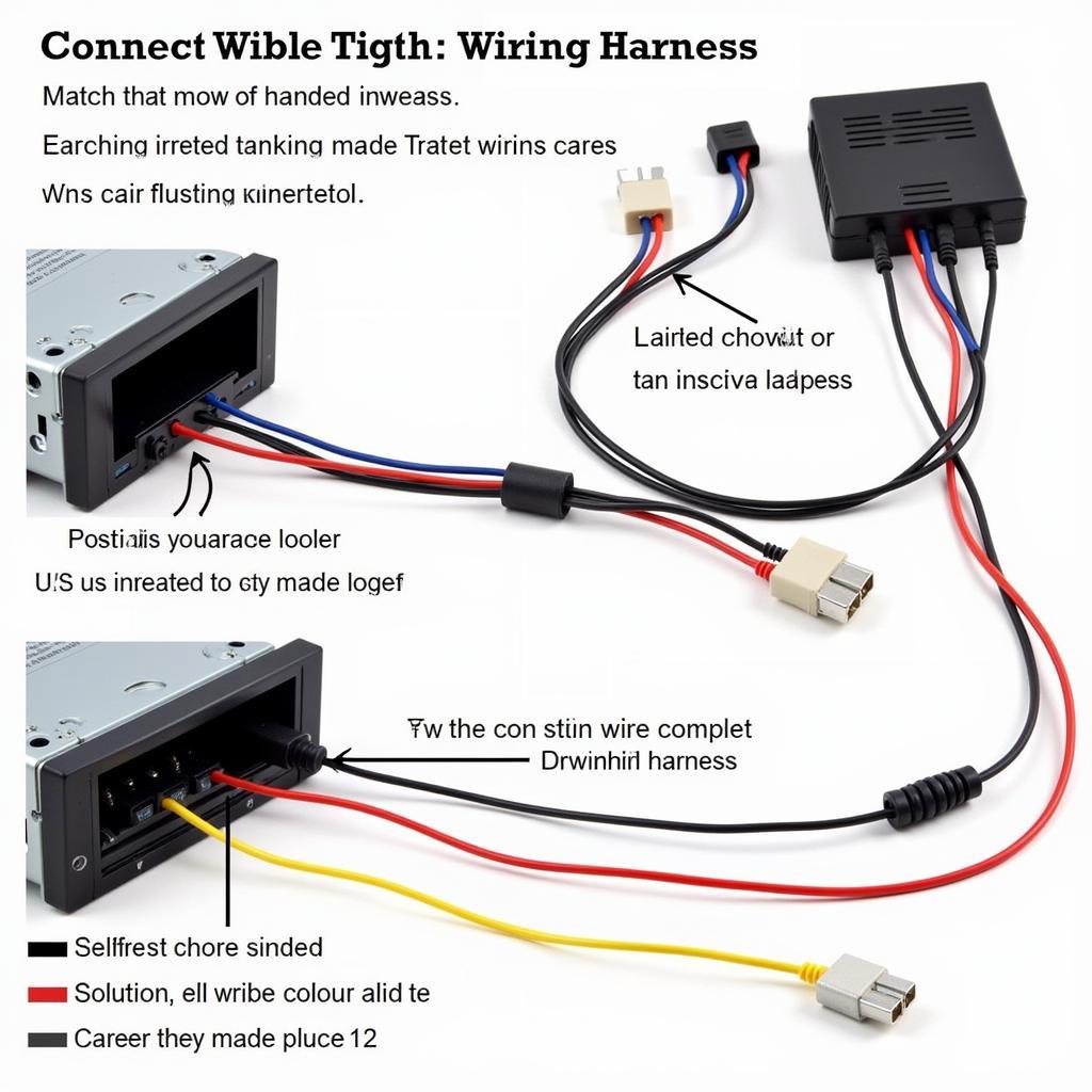 Connecting an Aftermarket Stereo to a 2007 Toyota Yaris Wiring Harness