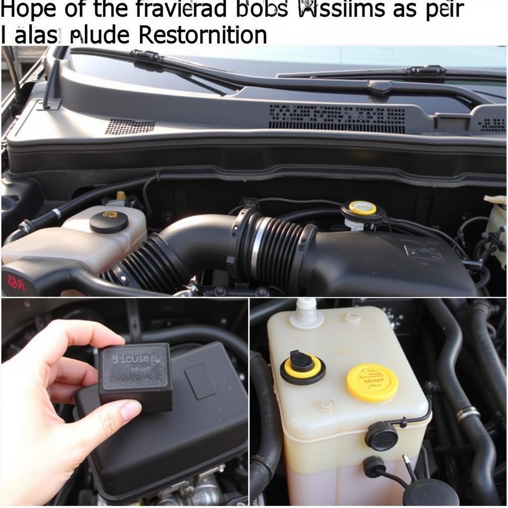 Checking Brake Fluid Level in a 2009 Dodge Caliber