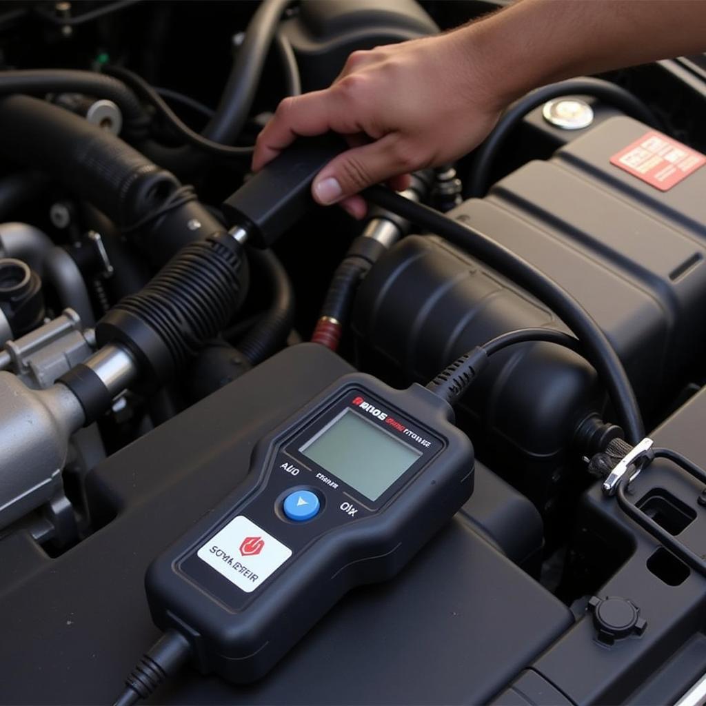 Checking the alternator of a 2010 Dodge Journey