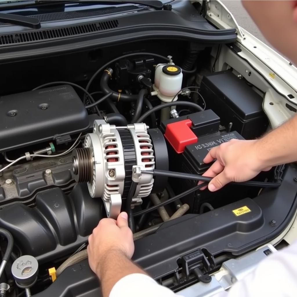 2011 Nissan Pathfinder Alternator Inspection