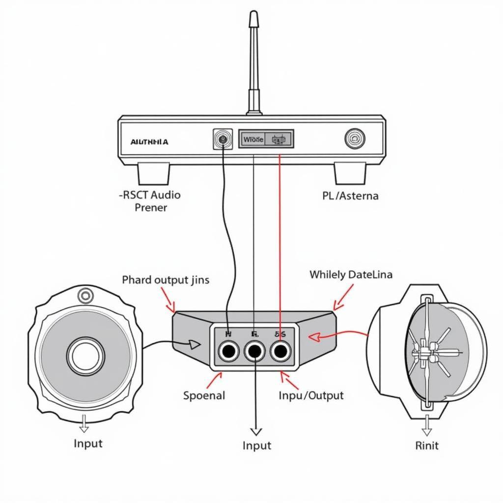 2012 BMW R1200RT Audio System Connections Diagram