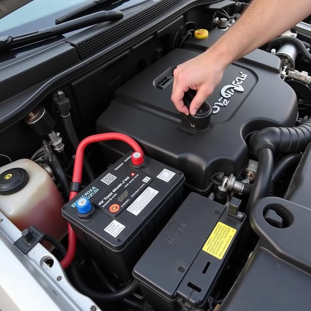 Replacing the Battery in a 2013 Chrysler 200