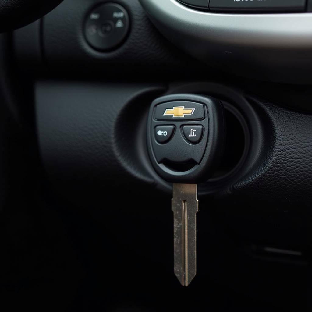 2014 Chevy Spark Key Fob and Ignition