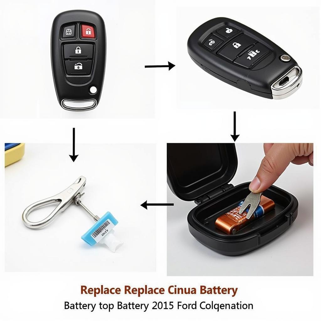 Replacing a 2015 F150 Key Fob Battery