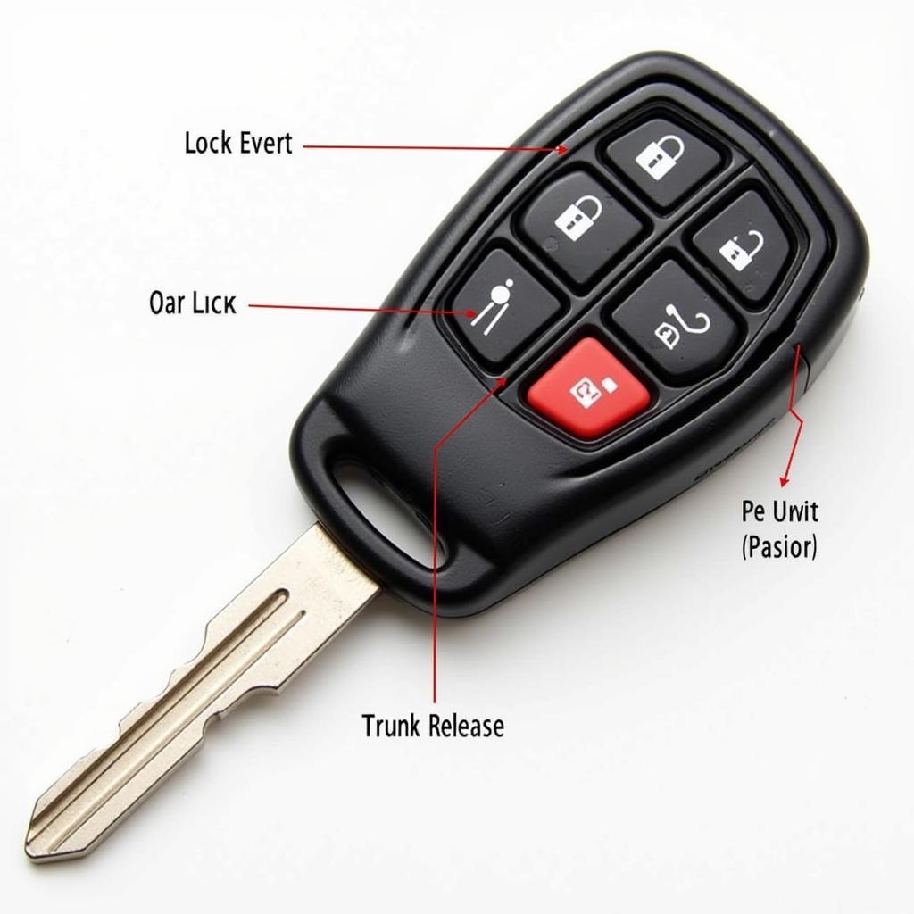 2017 Honda Civic Key Fob Functions