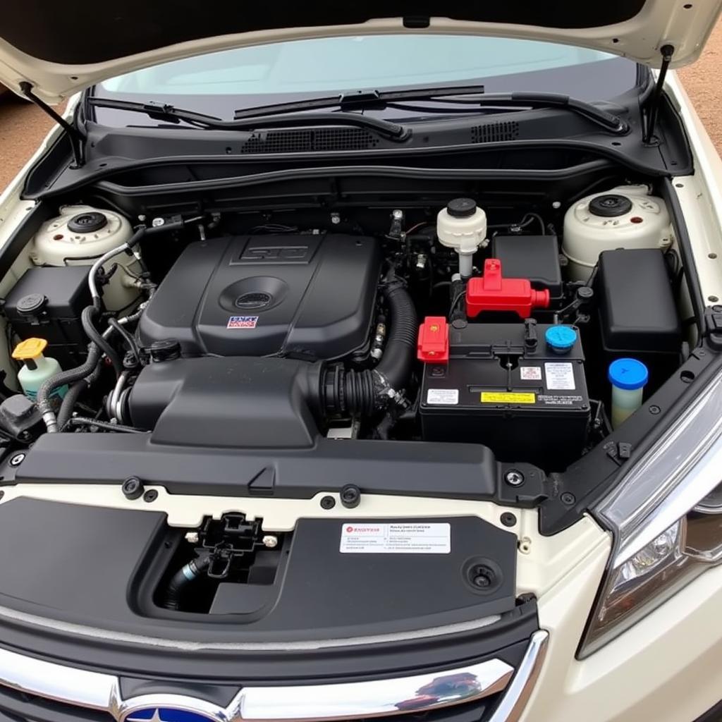 2017 Subaru Outback Battery Location