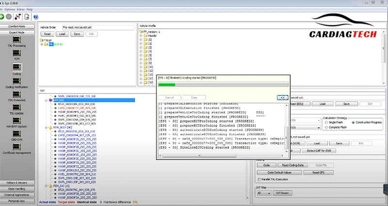 Coding BMW EPS System